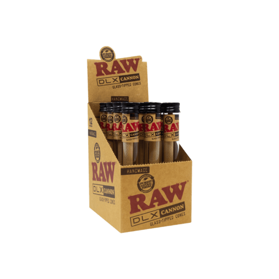 Disposable Vape Online RAW X LUXE GLASS TIPS HAND ROLLED 12CT