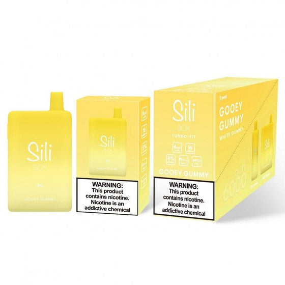 Disposable Vape Online SINGLE Sili Box Vape 6000 Gooey Gummy