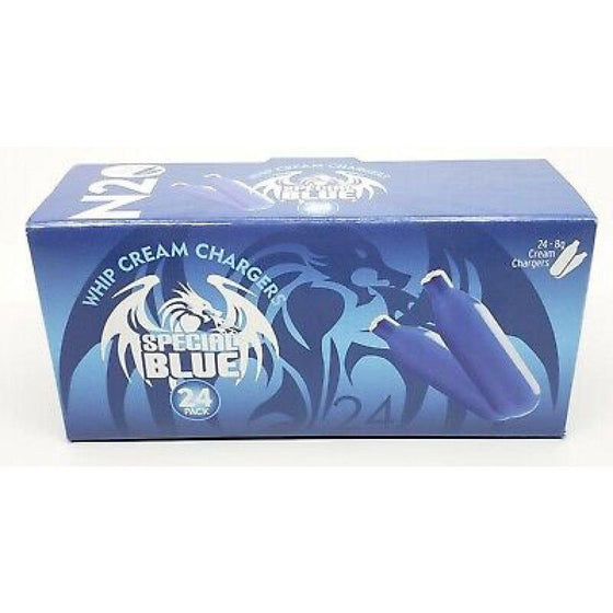 Disposable Vape Online SPECIAL BLUE WHIP CREAM CHARGER 25CT 24PK