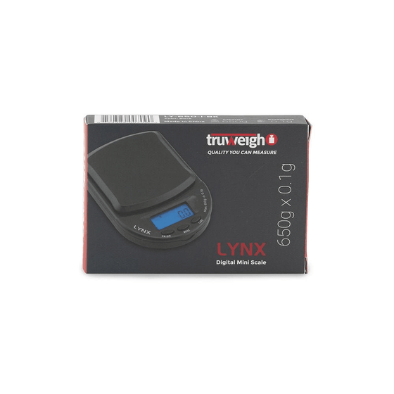 Disposable Vape Online TRUWEIGH LYNX SCALE 650G X 0.1G BLACK