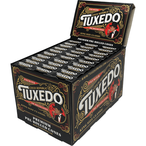 Disposable Vape Online TUXEDO CLASSIC CONE KING SIZE 30/3 PK