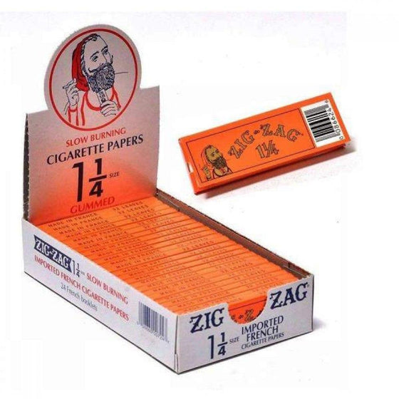 Disposable Vape Online ZIG-ZAG ORANGE 1 1/4 - 24 PACKS